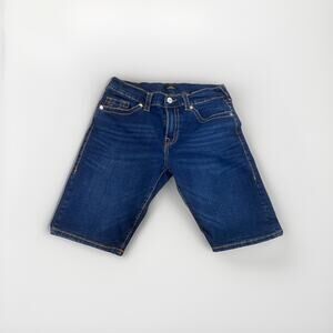 TRUE RELIGION Men's RICKY Relaxed Straight Denim Jean Shorts Size 34